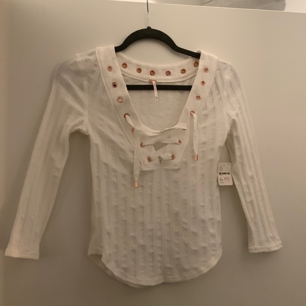 Free People tie up Top